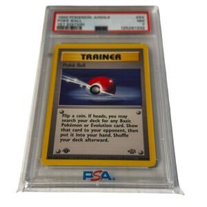 1999 PSA 7 Pokemon Jungle Poke Ball 1st Edition #64 Graded